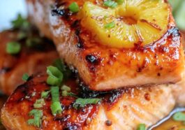 Honey Pineapple Salmon