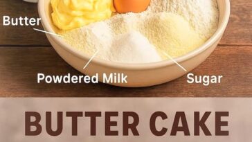Butter Cake – Guaranteed Recipe