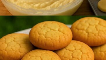 Golden Vanilla Soft Cookies
