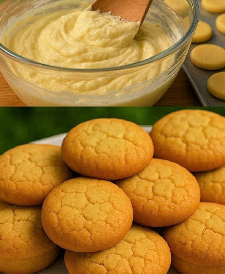 Golden Vanilla Soft Cookies