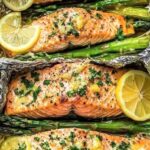 Baked Salmon with Asparagus