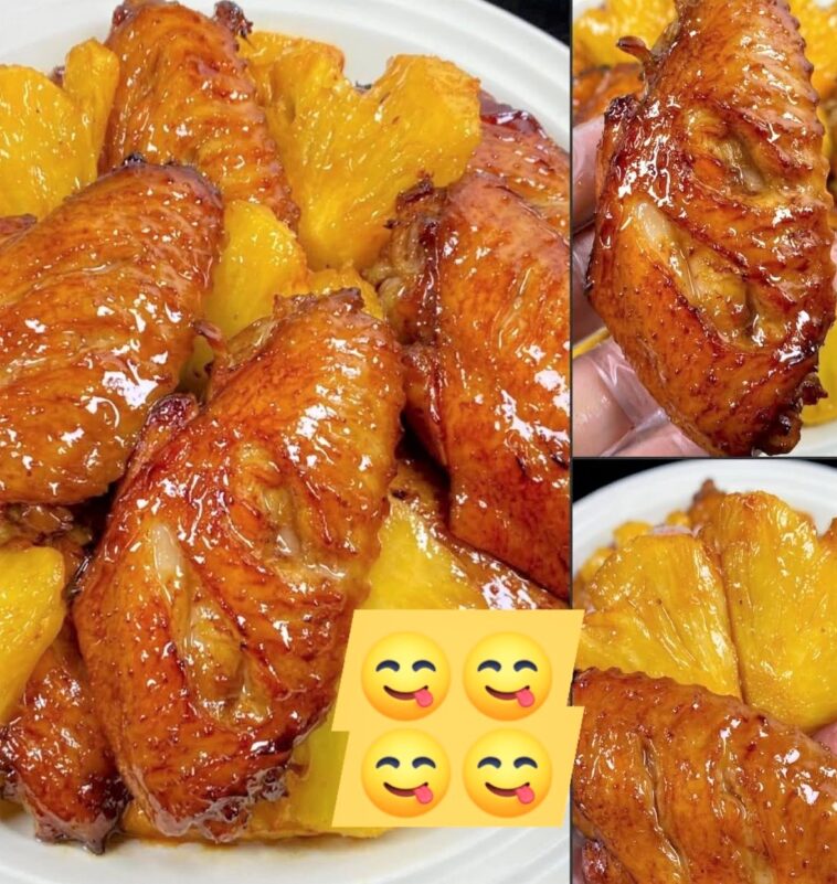 Pineapple Chicken Wings