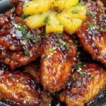 Brown Sugar Pineapple Wings Chicken