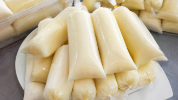 Homemade Milk Ice Candy