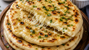 Stuffed Cheese Naan