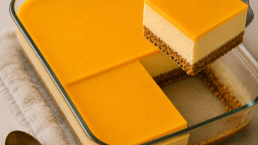 No-Bake Mango Cheesecake