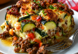 Zucchini Hamburger Casserole