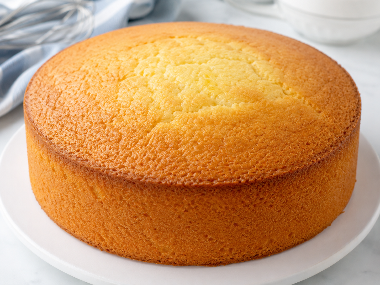 Perfect Round Vanilla Cake
