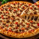 Cheesy Meat Pizza